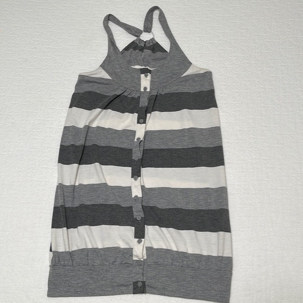 Jay Jays Stripped pattern Beach Dress cute Women Size Large